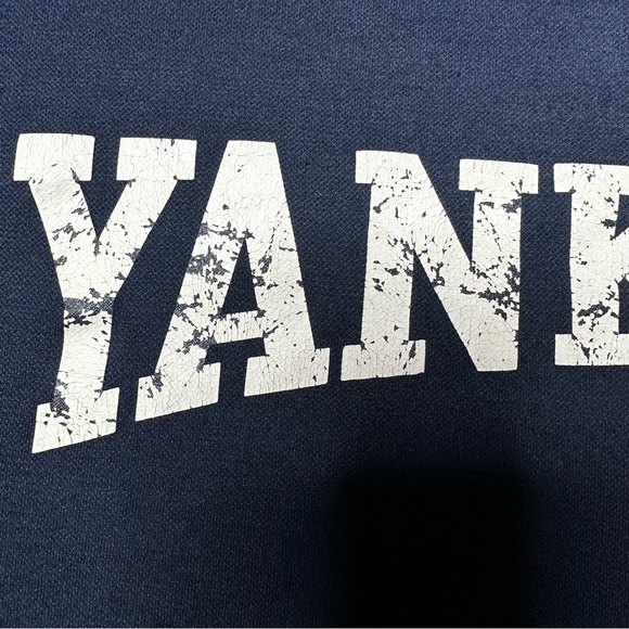 Vintage Teamwork Athletic Apparel NY Yankees MLB Henley Jersey Adult XL - Picture 5 of 8